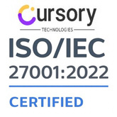 Cursory Technologies is now ISO-Certified!